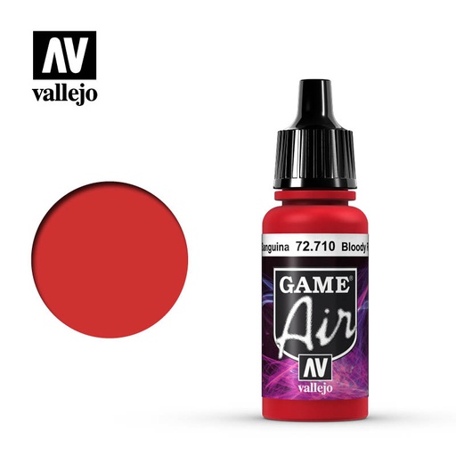 [ VAL72710 ] Vallejo Game Air Bloody Red 17ml