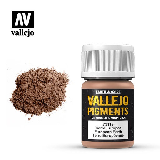 [ VAL73119 ] Vallejo Pigments European Earth