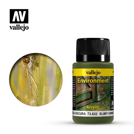 [ VAL73822 ] Vallejo Weathering Effects Slimy Grime Dark 40ml