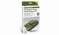 [ VAL78407 ] Vallejo AFV UK Bronze Green Armour Painting System (6)