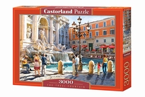 [ CASTOR300389 ] Castorland puzzle the trevi fountain 3000 stukjes