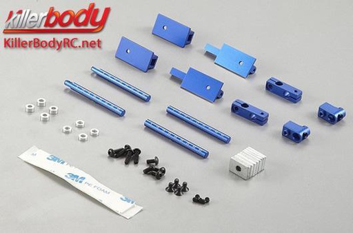 [ HRCKBD48508 ] ALU BODY MOUNTS 1/10 TOURING CAR 