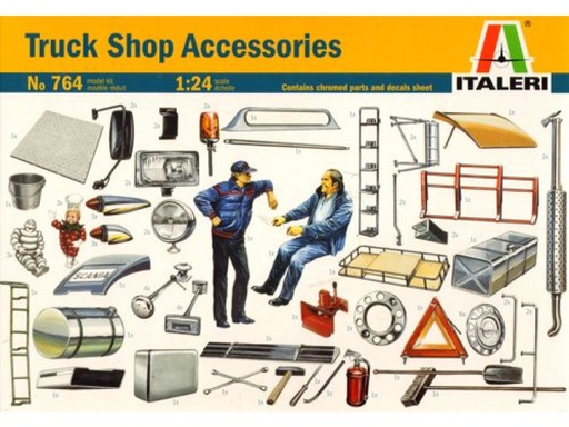 [ ITA-0764S ] Italeri truck accessoiries 1/24