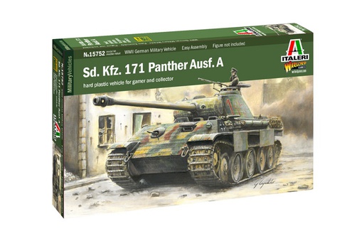 [ ITA-15752 ] Italeri Sd.Kfz. 171 panther ausf. A 1/56