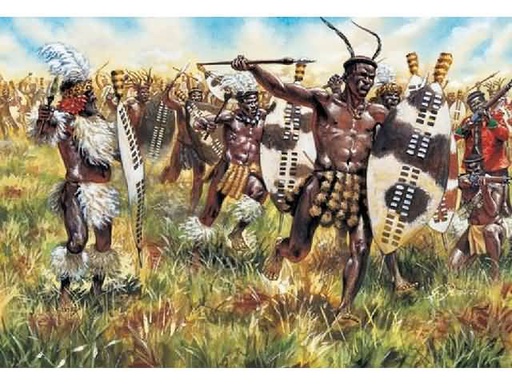 [ ITA-6051S ] Italeri zulu warriors 1/72