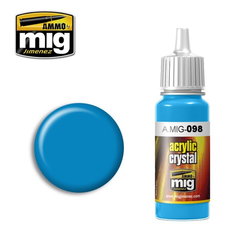 [ MIG0098 ] MIG Acrylic Crystal Light Blue 17ml