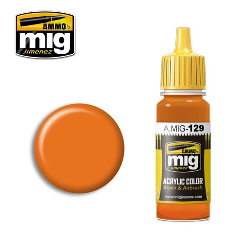 [ MIG0129 ] MIG Acrylic Color Orange 17ml