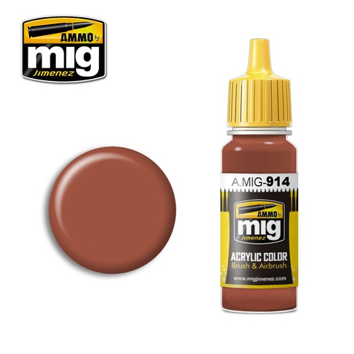 [ MIG0914 ] MIG Acrylic Red Brown Light 17ml