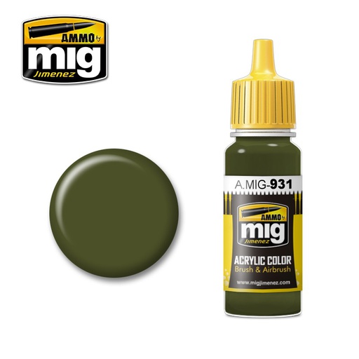 [ MIG0931 ] MIG Acrylic Russian Dark Base 17ml