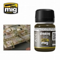 [ MIG1205 ] Mig Streaking Effects Grime for Winter Vehicles 35ml