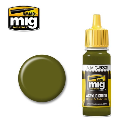 [ MIG0932 ] MIG Russian Green Base(ZIS 508) 17ml