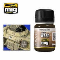 [ MIG1001 ] Mig Enamel Wash Africa Korps Wash 35ml