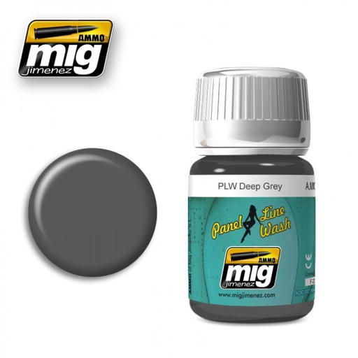 [ MIG1602 ] Mig Panel Line Wash Deep Grey 35ml