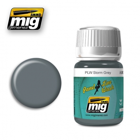 [ MIG1609 ] Mig Panel Line Wash Storm Grey 35ml