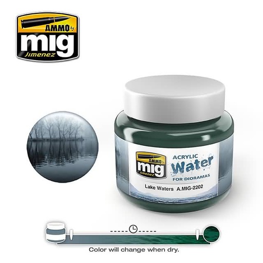 [ MIG2202 ] Acrylic water: lake waters 250ml