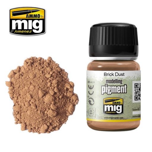 [ MIG3015 ] Mig Modelling Pigment Brick Dust 35ml