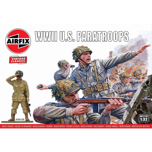 [ AIRA02711V ] WW II US PARATROOPS 1/32