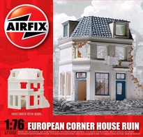 [ AIRA75003 ] EUROPEAN CORNER HOUSE RUIN