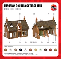 [ AIRA75004 ] EUROPEAN COUNTRY COTTAGE RUIN