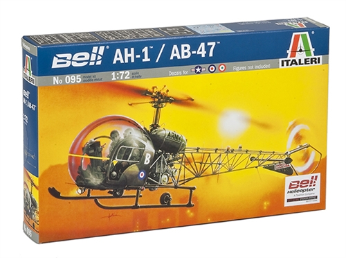 [ ITA-0095S ] Italeri AH-1 / AB-47 1/72