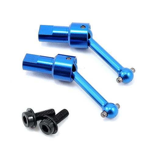 [ TRX-7550R ] Traxxas driveshaft assembly, front &amp; rear aluminium (2)