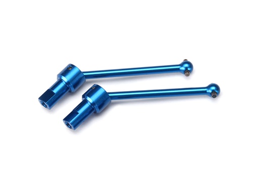 [ TRX-7650R ] Traxxas Driveshaft assembly front/rear aluminium blue (2) - TRX7650R