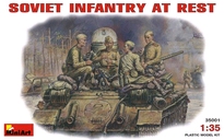 [ MINIART35001 ] MINIART Soviet infantry sit up 1/35
