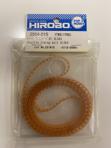 [ H2504-015 ] Hirobo Shuttle Timing Belt XL564