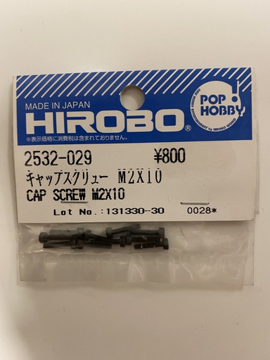 [ H2532-029 ] Hirobo Cap Screw M2x10