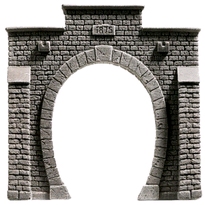 [ NO58051 ] Noch Tunnel-Portal, 1-gleisig, 13,5 x 12,5 cm 