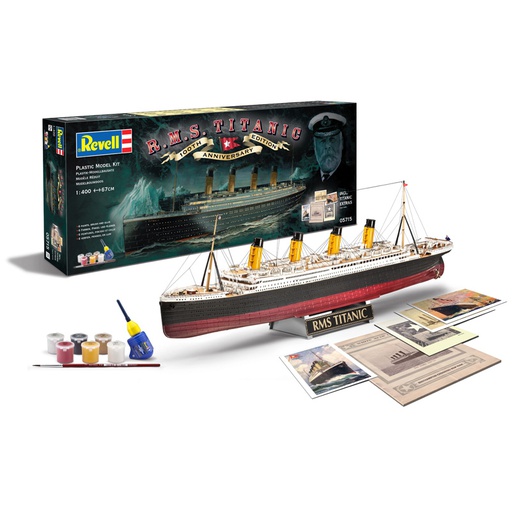 [ RE05715 ] Revell Geschenkset &quot;100 Jahre Titanic&quot; 1/400