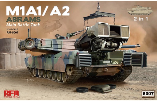 [ RFM5007 ] Ryefield model M1A1/A2 Abrams w/Full interior