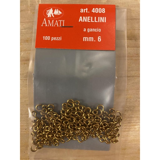 [ AMA4008 ] Amati bras sheet hooks (100stuks)
