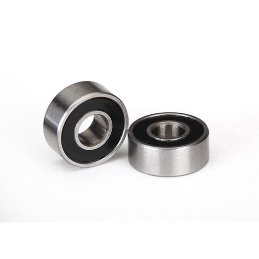 [ TRX-5104A ] Traxxas Ball bearings black rubber sealed (4x10x4) 2 stuks