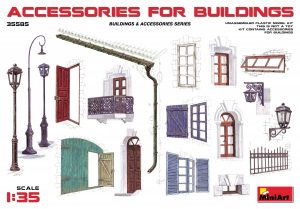 [ MINIART35585 ] Miniart Accesssories for buildings  1/35