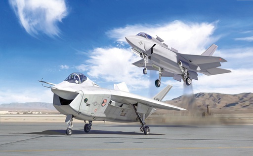 [ ITA-1419S ] Italeri X-32A and X-35B joint strike fighter program 1/72