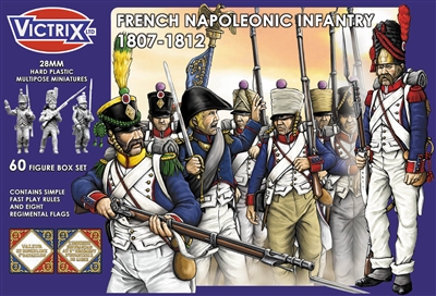 [ VICTRIXVX0005 ] French napoleonic infantry 1807-1812