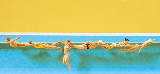 [ PRE10306 ] Preiser swimmers 1/87 HO