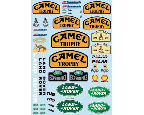 [ DEC5000 ] Camel trophy decal sheet for TRX-4