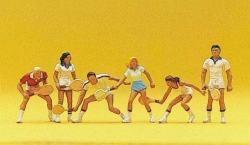 [ PRE10078 ] Preiser joueurs de tennis  1/87 HO