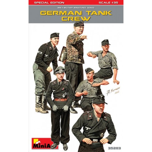 [ MINIART35283 ] Miniart German tank crew 1/35