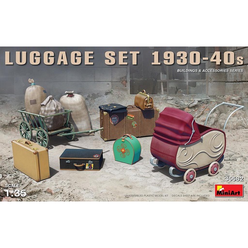 [ MINIART35582 ] Luggage set 1930-40s 