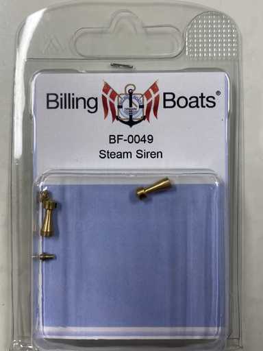 [ BBF49 ] Billing Boats Steam Siren 12mm 2pcs
