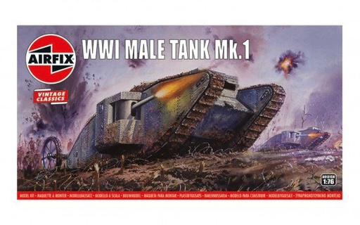 [ AIRA01315V ] WWI male tank 1/76