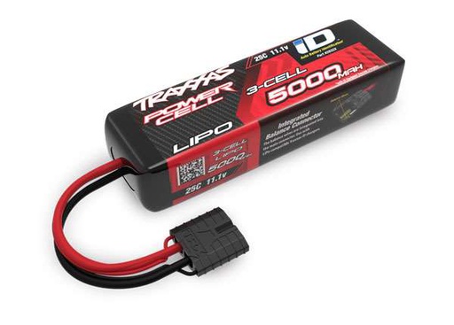 [ TRX-2832X ] Traxxas Power cell lipo 5000Mah 11.1V 3S 25C, short 135mm - TRX2832X - PROMO normaal € 82,95