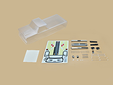 [ PROCA-15988 ] CARISMA RC - SCA-1E 1976 Ford F-150 Clear Body Set