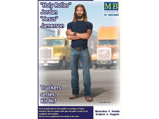 [ MB24060 ] Masterbox &quot;Holy Roller&quot; Jordan &quot; Jesus&quot; Jamerson 1/24