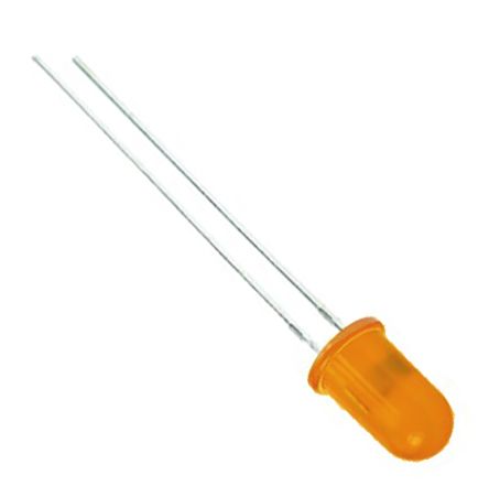 [ MU74657 ] LED 5mm oranje 4stuks ~ 4-19V