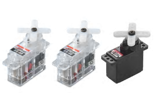 [ MPX1-01009 ] Multiplex Indoor Servo Set 2xHS-40 &amp; 1x HS-65HB