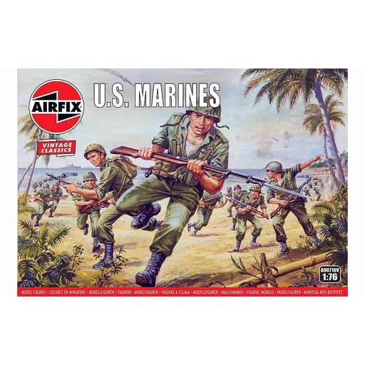 [ AIRA00716V ] Airfix U.S.Marines 1/76